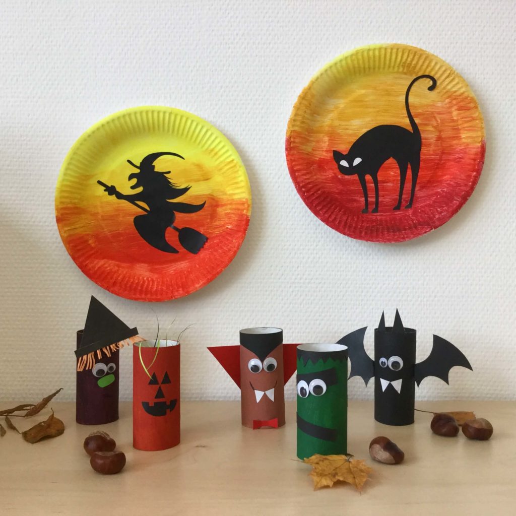 Halloween Deko basteln - tolle Ideen und Anleitungen mit Pappe - ROFU 