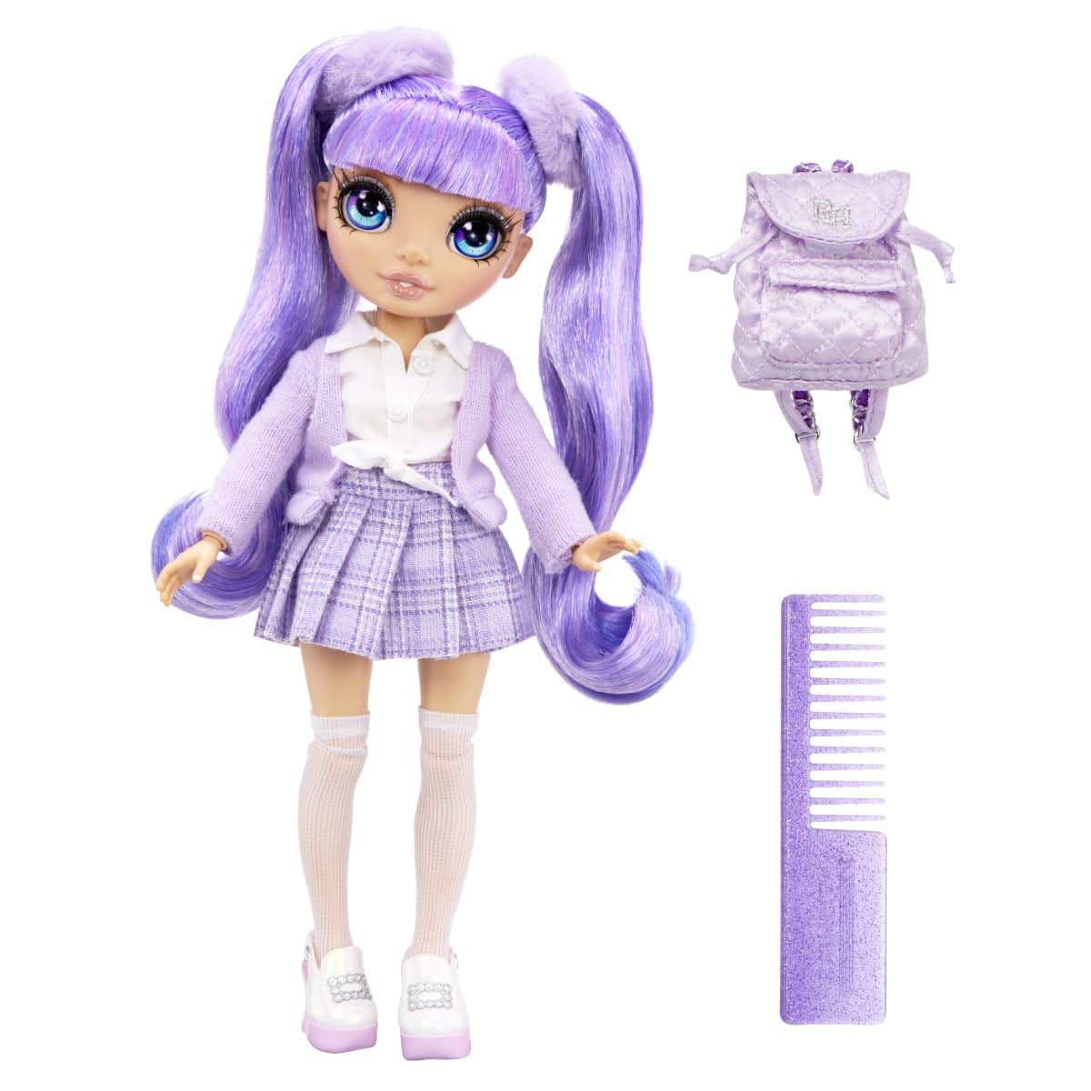 Exzellente Qualität Rainbow High Fashion Doll Violet Willow Lila Puppe ...