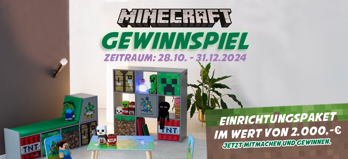 Minecraft Einrichtungspaket Gewinnspiel